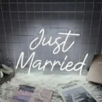 Neon Just Married