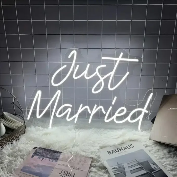 Neon Just Married
