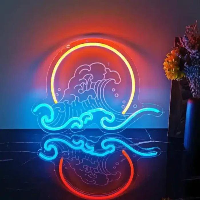 Neon La Grande Vague (Kanagawa)