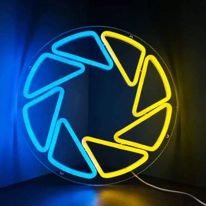 Neon Logo Aperture