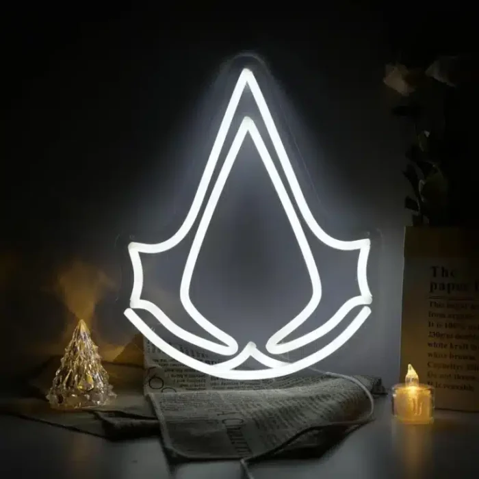 Neon Logo Assassin’s Creed