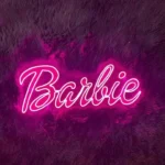 Neon Logo Barbie