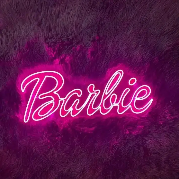 Neon Logo Barbie