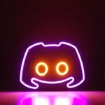 Neon Logo Discord