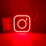 Neon Logo Instagram