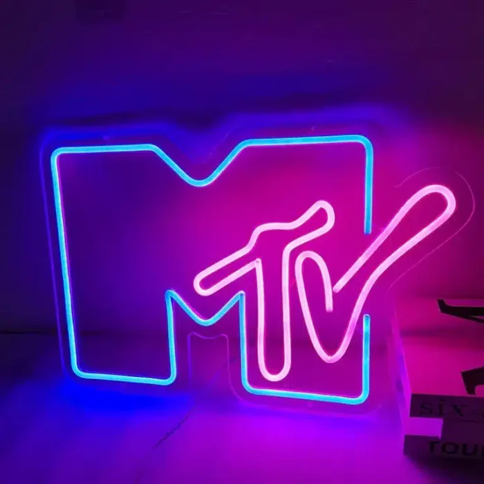 Neon Logo MTV