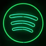 Néon Logo Spotify
