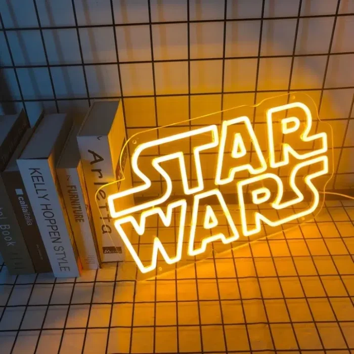 Neon Logo Star Wars