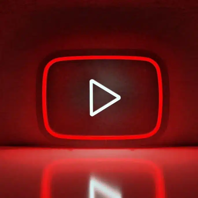 Neon Logo YouTube