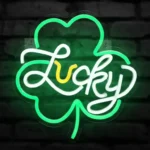 Neon Lucky Trèfle