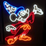 Neon Mickey Magicien