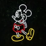 Neon Mickey Mouse