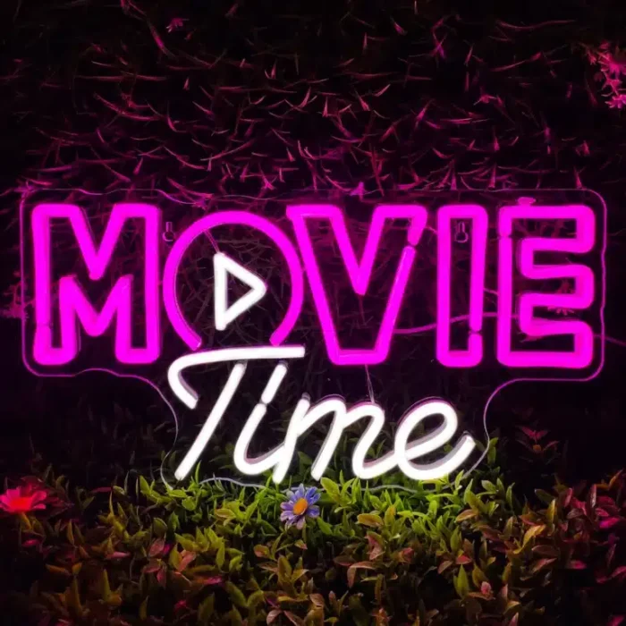 Neon Movie Time