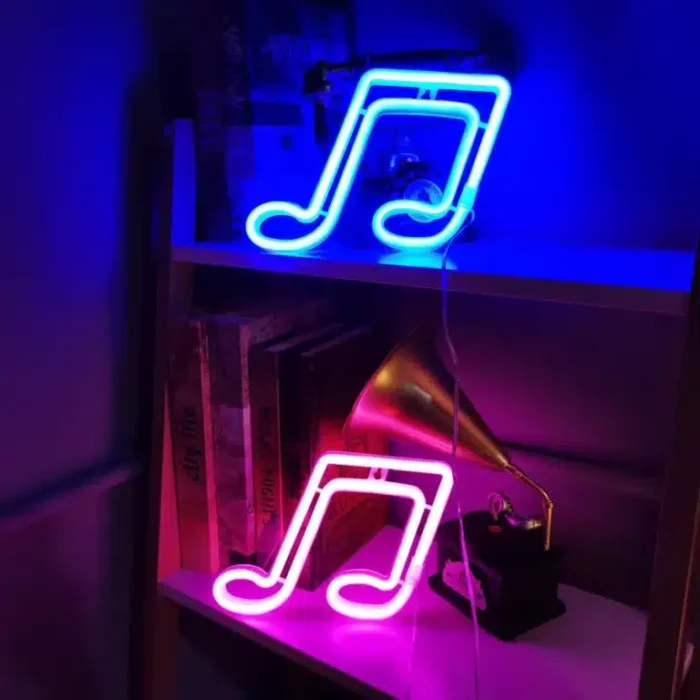 Neon Note de musique