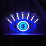 Neon Oeil Porte Bonheur