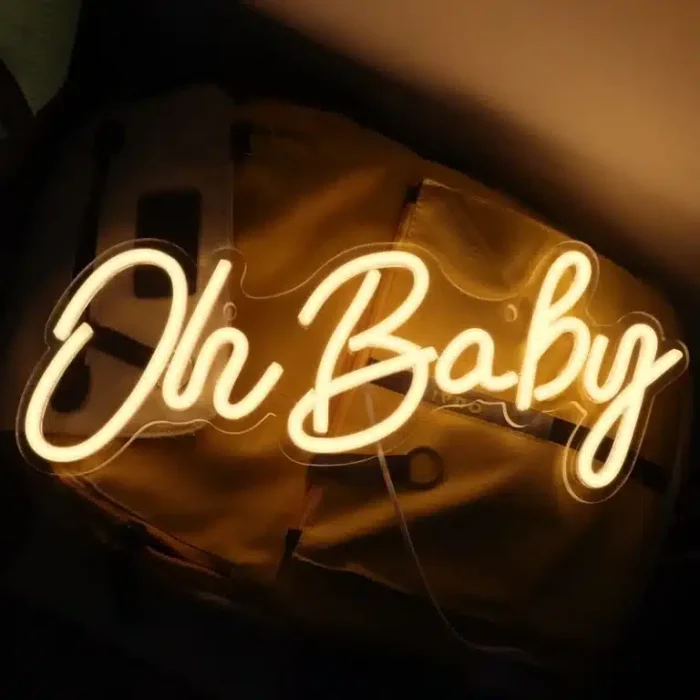 Neon Oh baby
