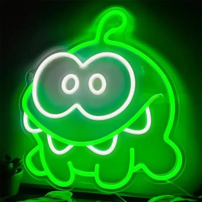 Neon Om Nom (Cut The Rope)