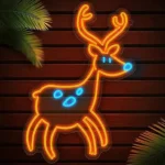 Neon Renne de Noël