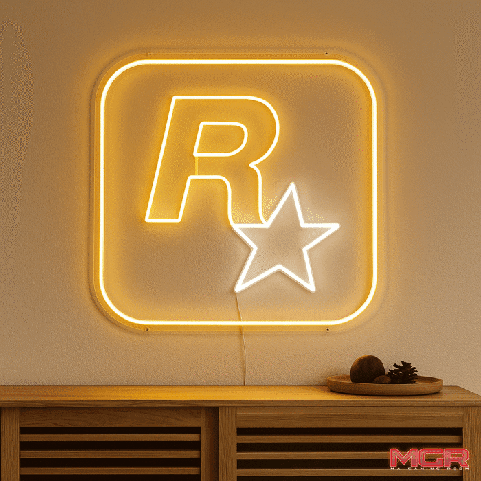 Neon Rockstar face