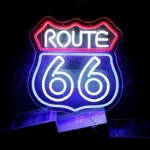 Neon Route 66