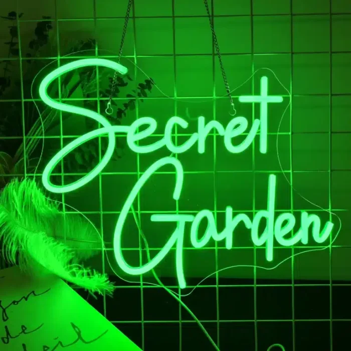 Neon Secret Garden