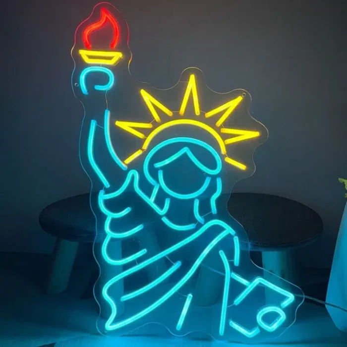 Neon Statue de la Liberté