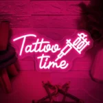 Neon Tattoo Time