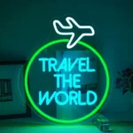 Neon Travel The World