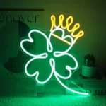 Neon Trèfle à quatre feuilles