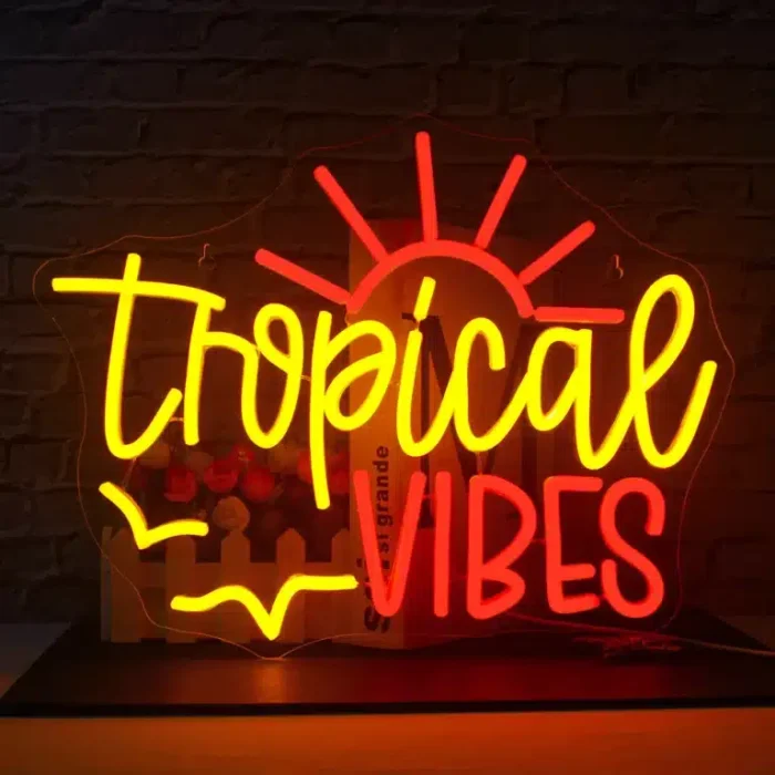 Neon Tropical Vibes