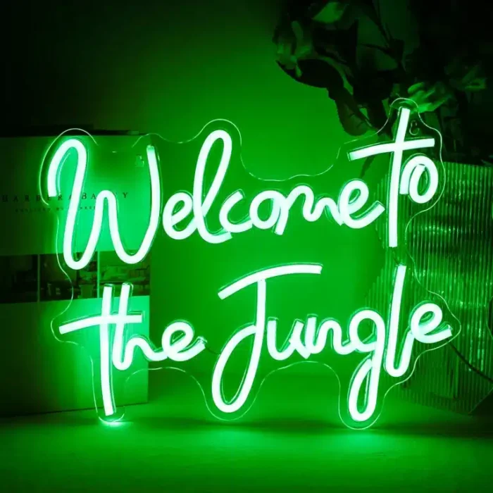 Neon Welcome to the jungle