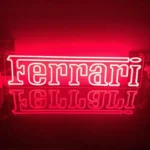 Néon Logo Ferrari