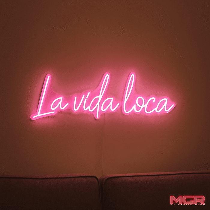 neon vida loca face