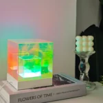 Lampe cubique RGB pour bureau – Image 3