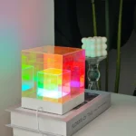 Lampe cubique RGB pour bureau