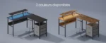 Bureau gaming en L réversible multifonctions – Image 5