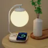 Lampe de bureau chargeur sans fil Lune