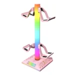 Support de casque et manettes 4 branches LED