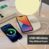 Lampe de bureau chargeur sans fil Lune – Image 3