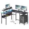 Bureau gaming en L réversible multifonctions – Image 4