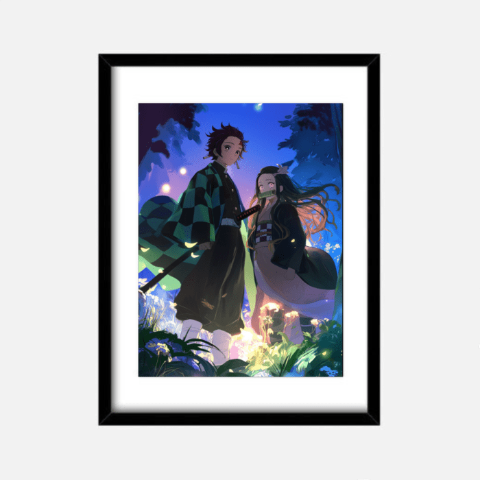Cadre Tanjiro et Nezuko