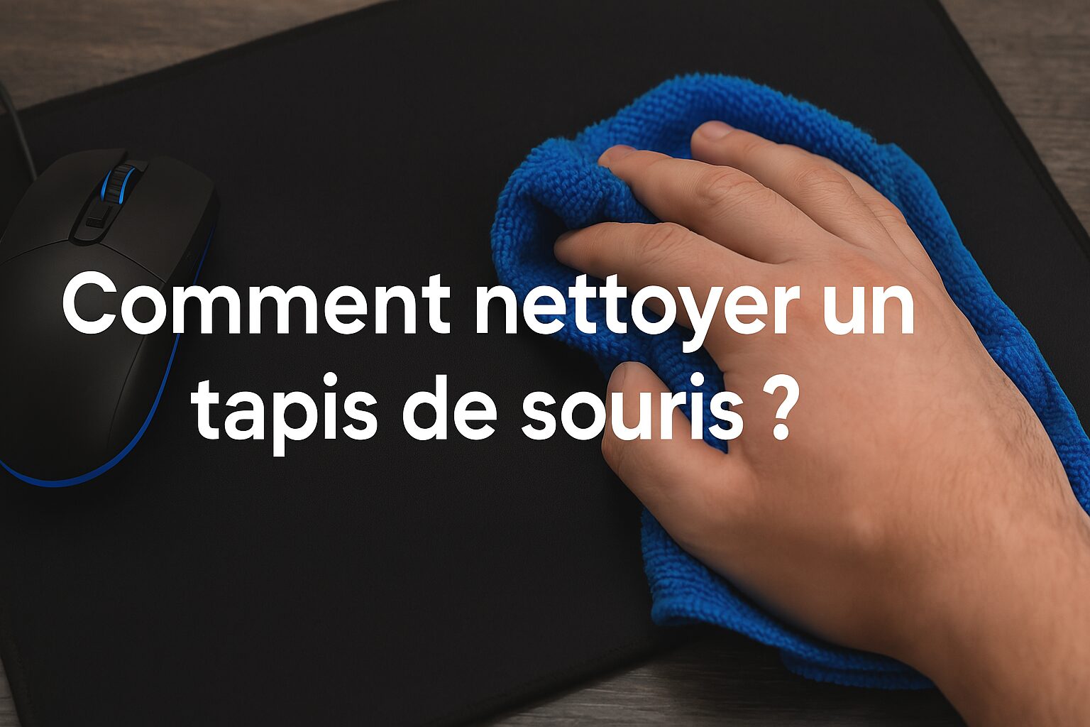 Comment nettoyer un tapis de souris
