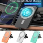Support Téléphone Voiture avec Chargeur MagSafe – Image 2
