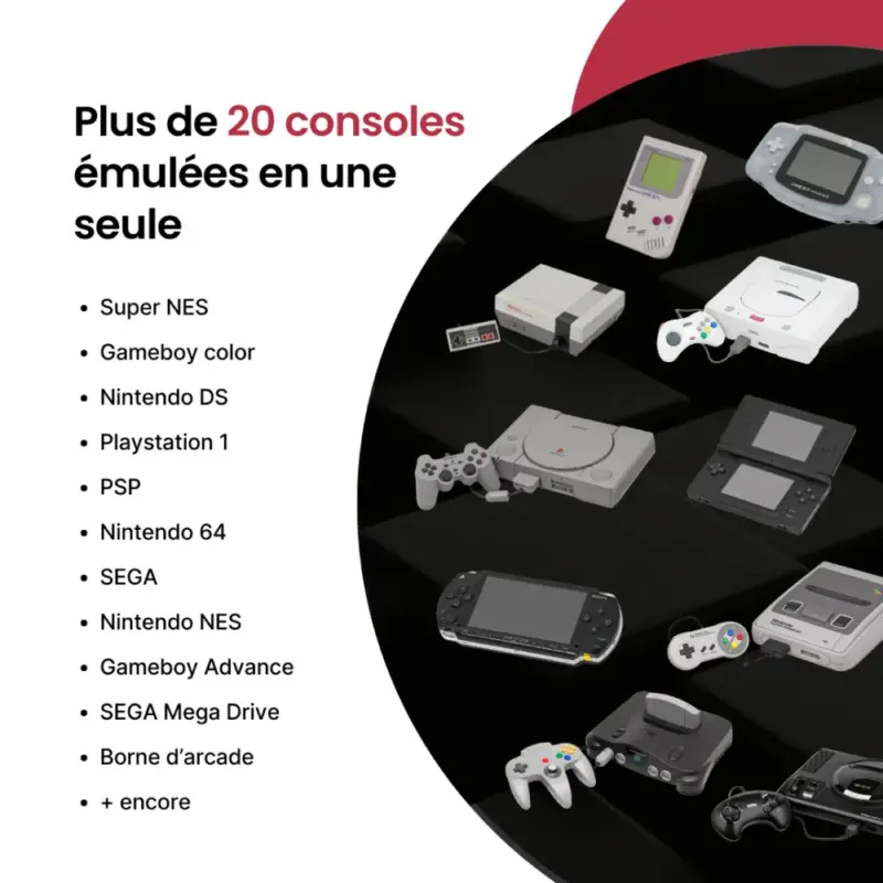 console portable retro gaming
