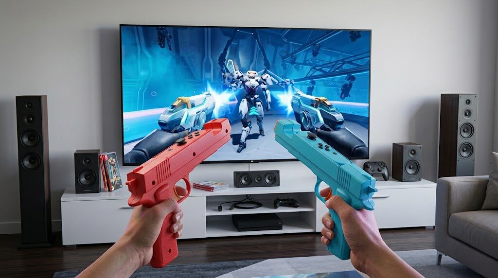 pistolet de jeu pour switch