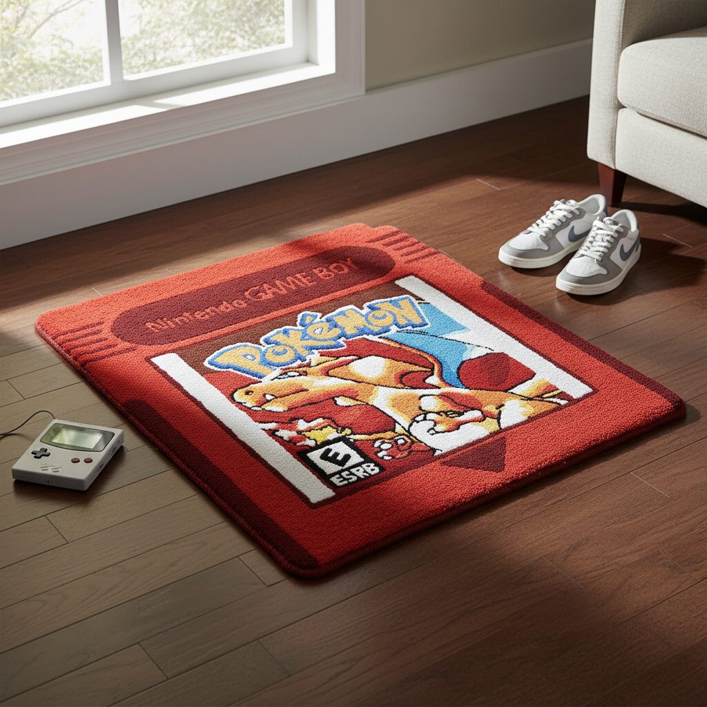 Tapis de sol Cartouche GBA Dracaufeu